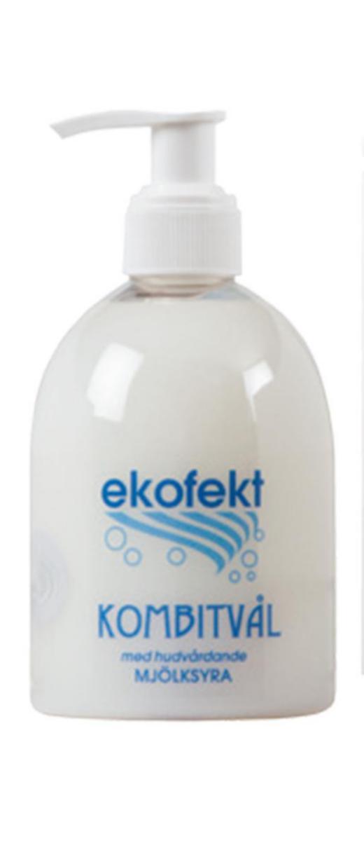 Hånd- og dusjsåpe Ekofekt Kombisåpe - Dusjsåpe/sjampo Kombitvål Ekofekt 300ml pumpeflaske