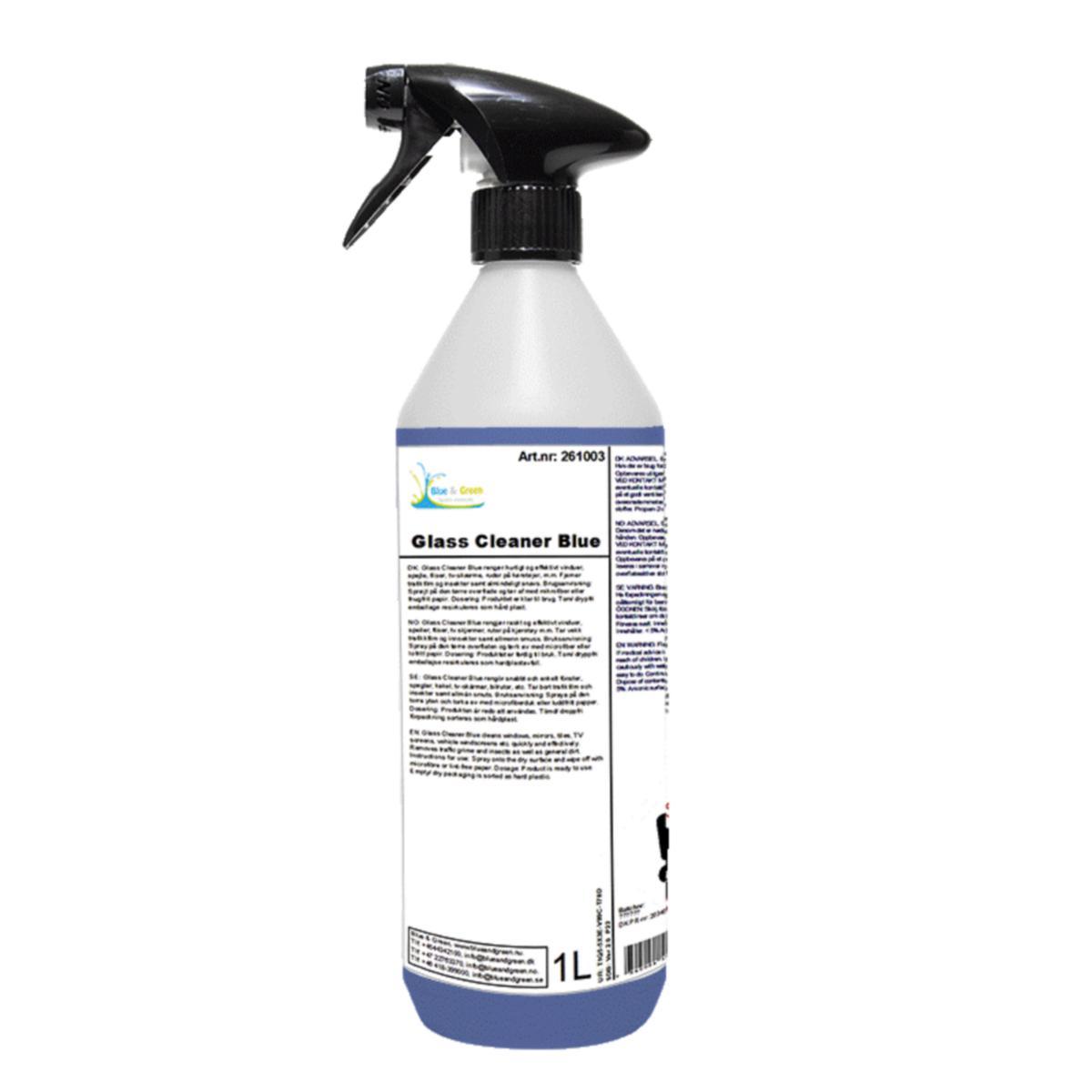 Glassrens BG Glass Cleaner Blue - Glassrens spray BG Glass Cleaner Blue 1L