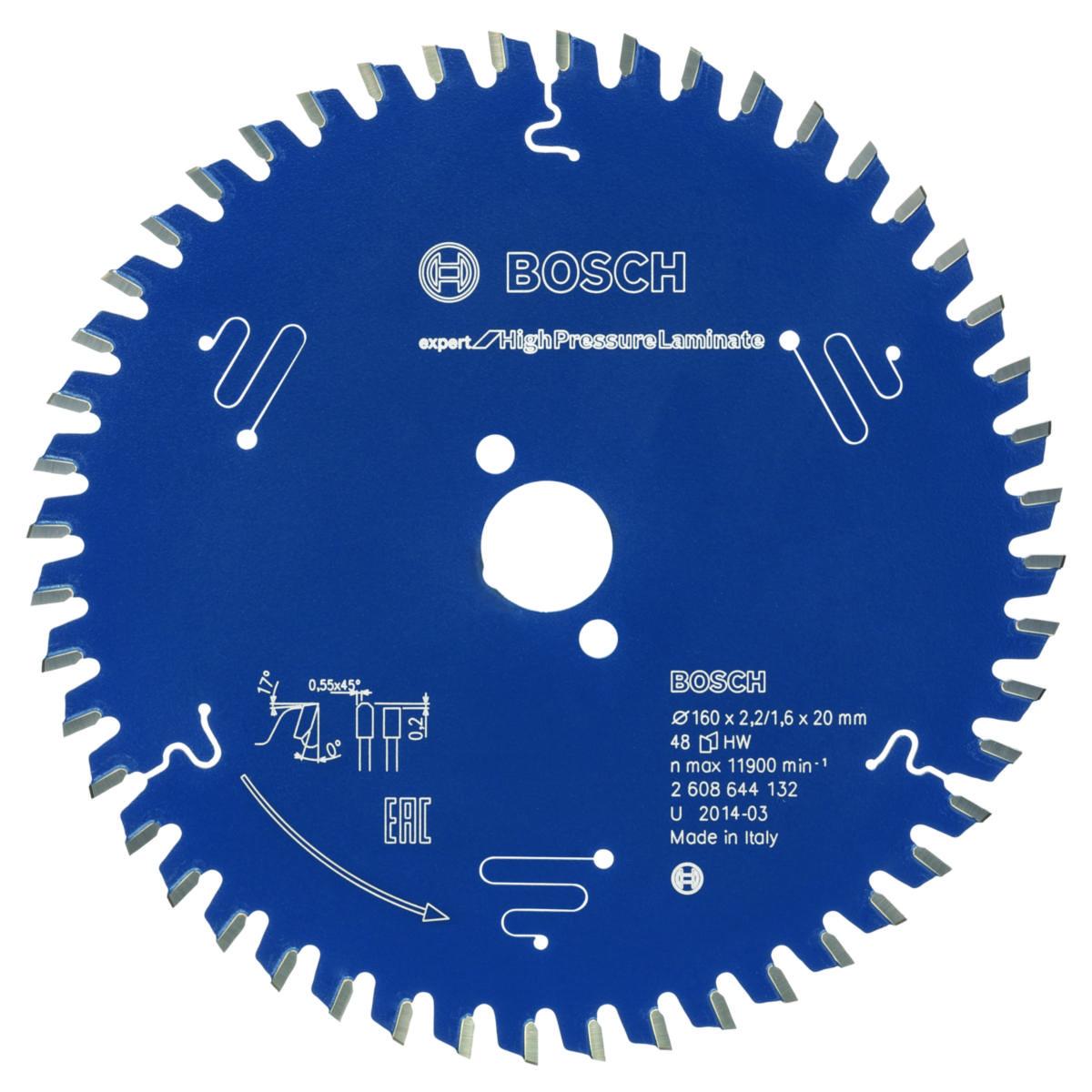 Sirkelsagblad Bosch Expert High Pressure Laminate - Sirkelsagblad Laminat Bosch Ø305X30X3.2mm 96T