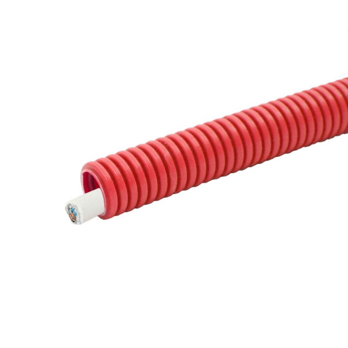 Powerline Pipelife IFLI-R 2x1/1 brannalarmkabel - PREFLEX PRO IFLI-R 2X1/1-16MM rød