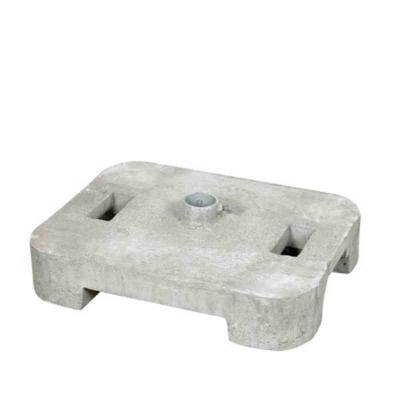 Løsfot m/håndtak. betong 400x500x110 mm. 31 kg
