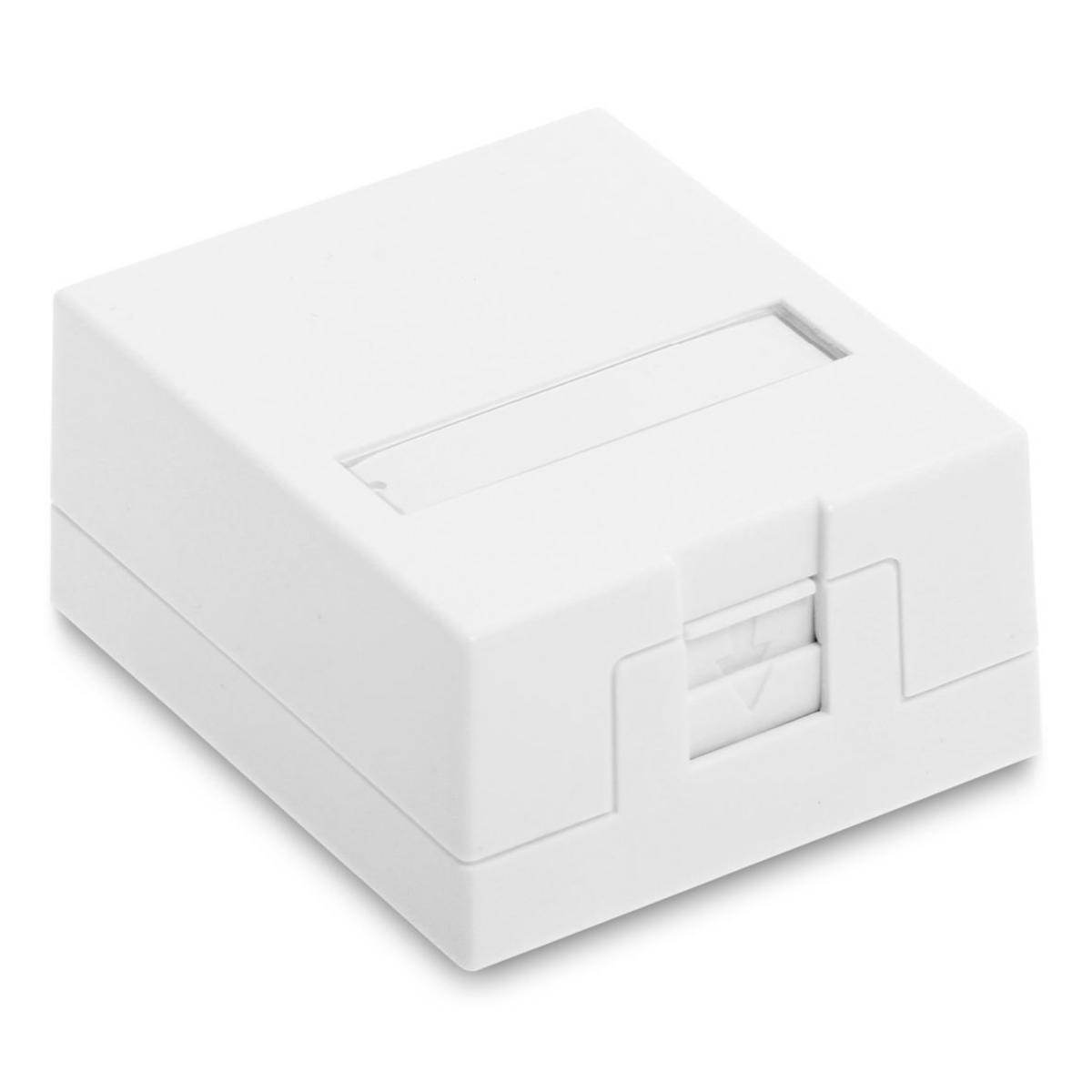 Veggboks Plejd 1xKeystone hvit - Veggboks 1xKeystone hvit