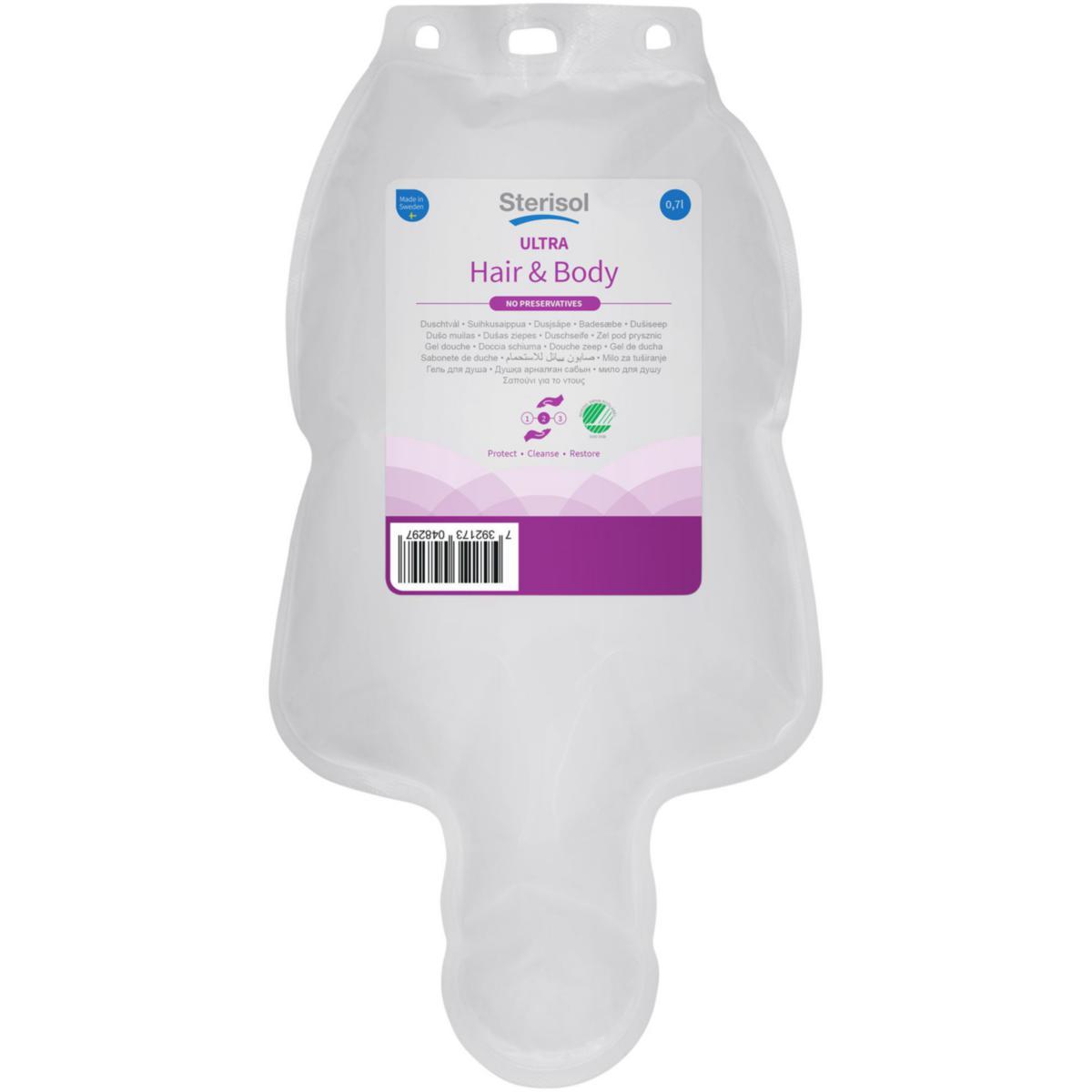 Dusjsåpe/sjampo Sterisol 4801, 4805 - Dusjsåpe/sjampo Ultra Sterisol 0.7l