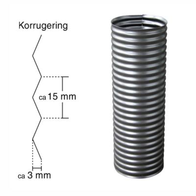 Korrugerte rør ø200 mm l=500-1000 mm - korrugerte rør | A...