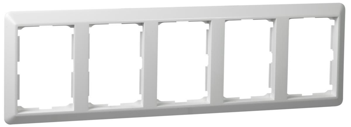 Ramme dobbelstikk RS Elko 5-hulls - Dobbelstikkramme RS 5hull hvit