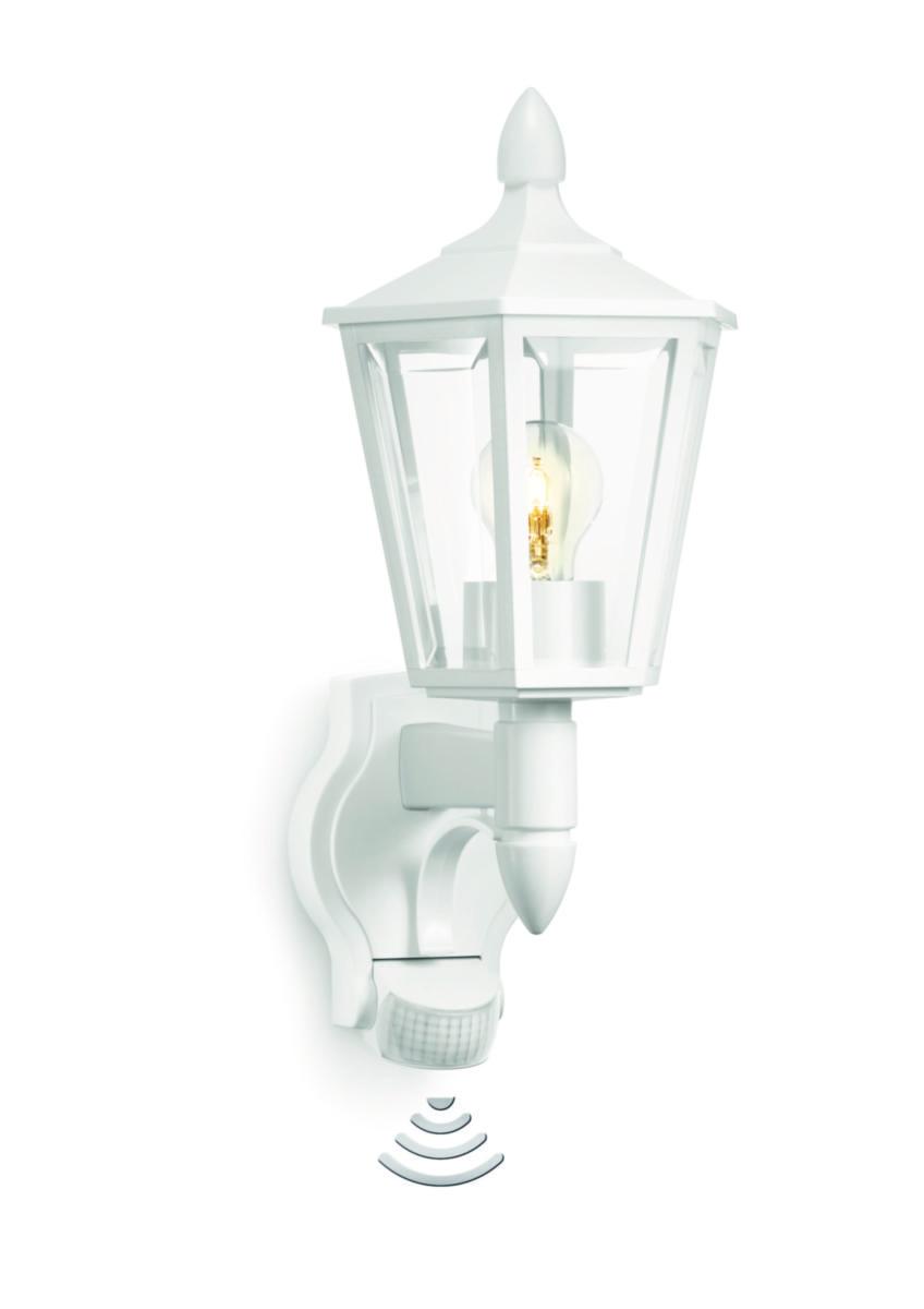 Veggarmatur Steinel Sensor L15 - Sensorlampe L 15 hvit