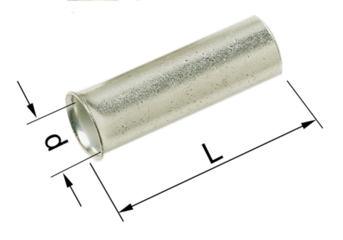 Endehylse Elpress uisolert - B10-18ET uisol. endehylse