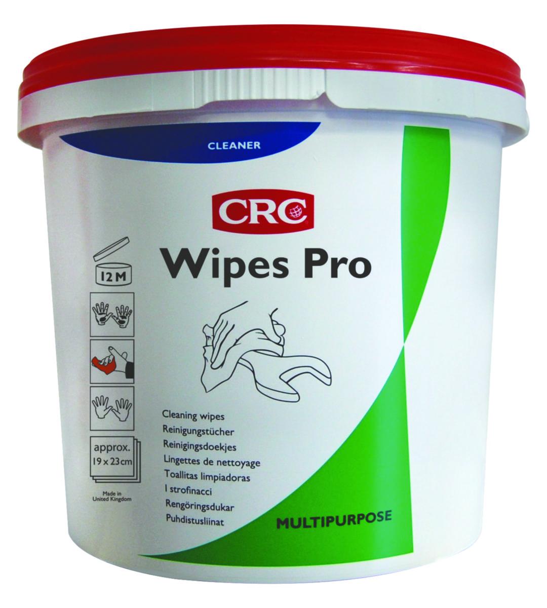 Rengjøringsserviett CRC Wipes PRO - Rengjøringsservietter Wipes CRC Pro 100pk