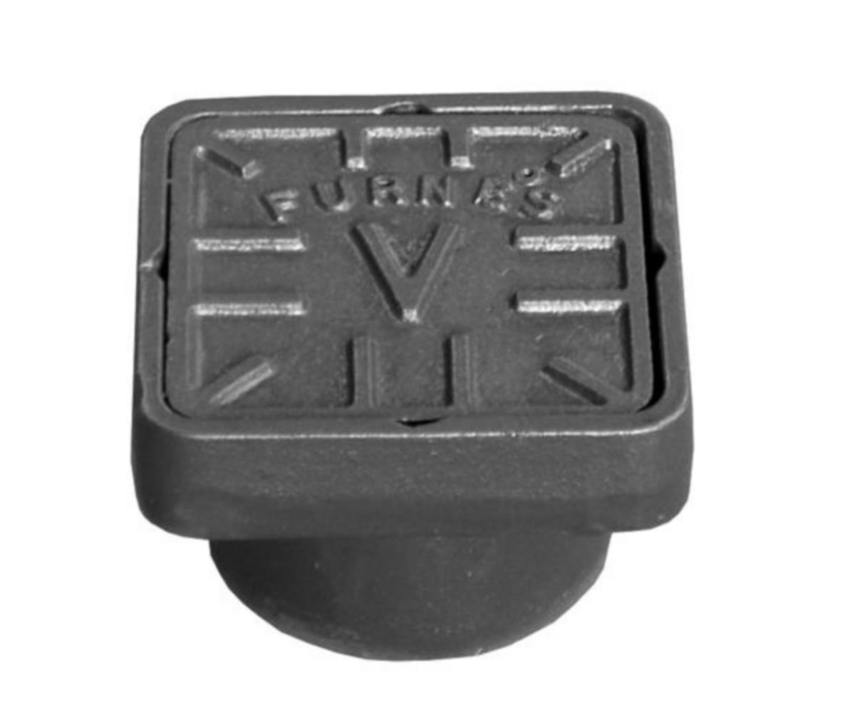 Stoppekranboks Basic 6204 Furnes - Furnes Basic stoppekranboks 4" 6204 m/firkantlokk-ramme