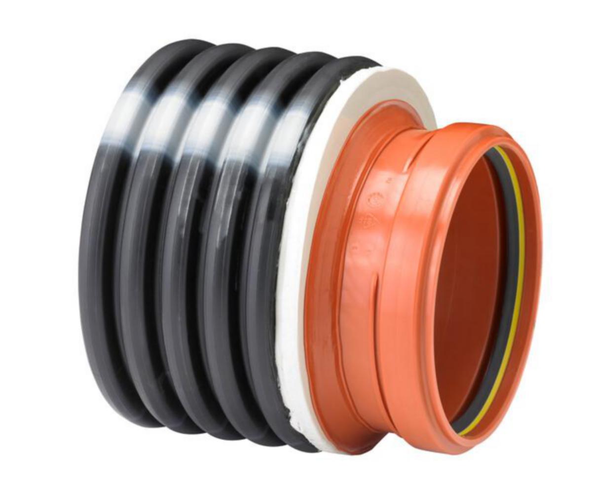 IQ Overgang til glatt rør Uponor for overvannsrør - 300/200 mm IQ Eks. overgang 300/200 glatt Uponor