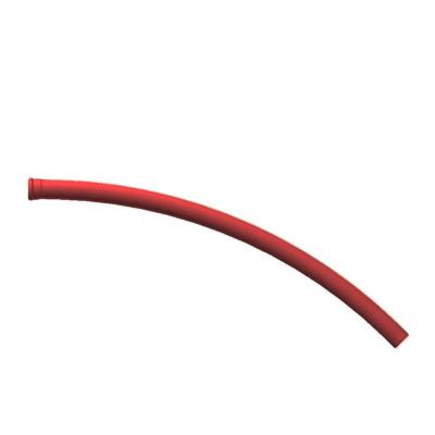 PVC bend rød 125-7.5 R 4.0 