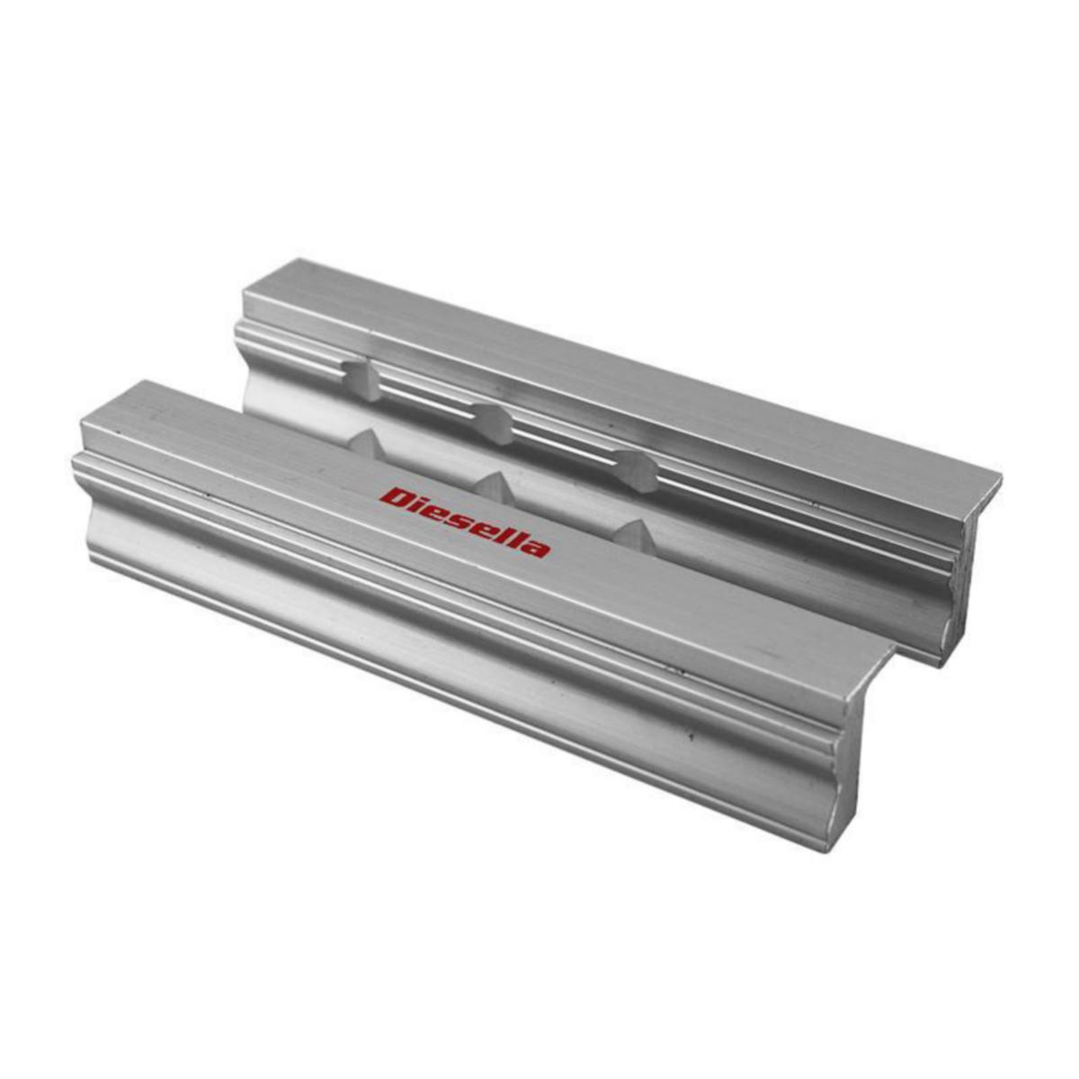 Beskyttelsesbakker aluminium prisme m/neodymium magnet Diesella - BESKYTTELSESBAKKER ALU.150MM PRISMATISK F/RØR VERT/HOR.