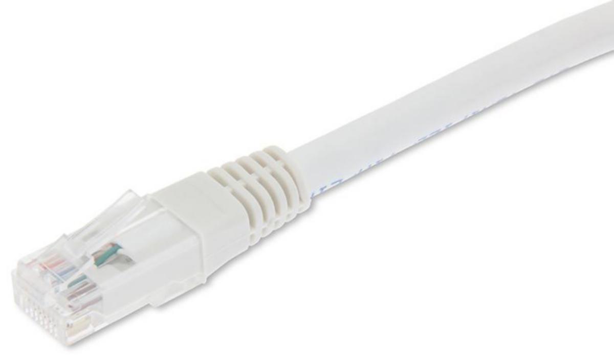 Patchekabel Eurolan CAT 6 UTP LSZH Hvit - Patchekabel Cat 6 UTP hvit 20m