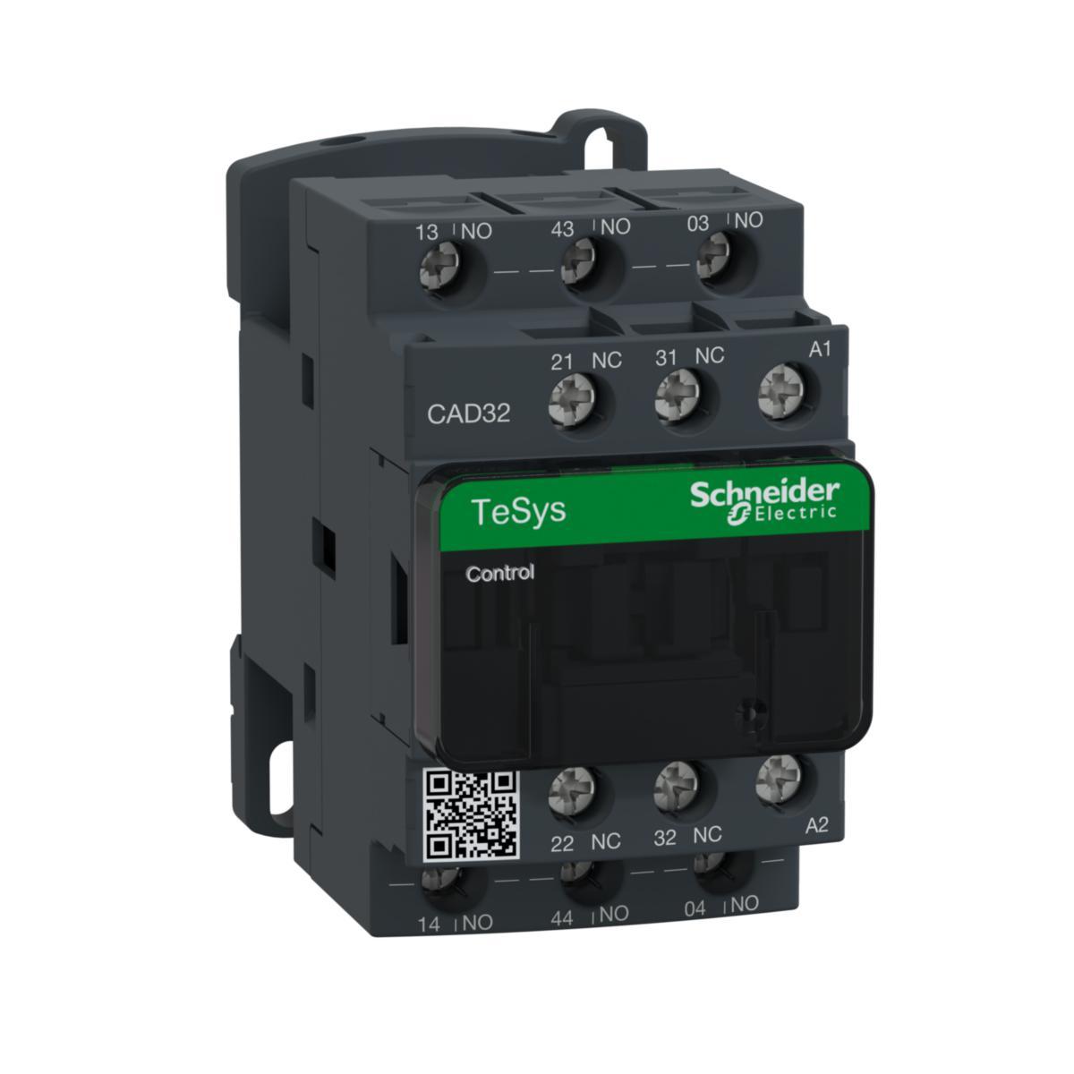 Hjelperelé Schneider til TeSys D 3no/2nc - Hjelperele 3no+2nc 440VAC
