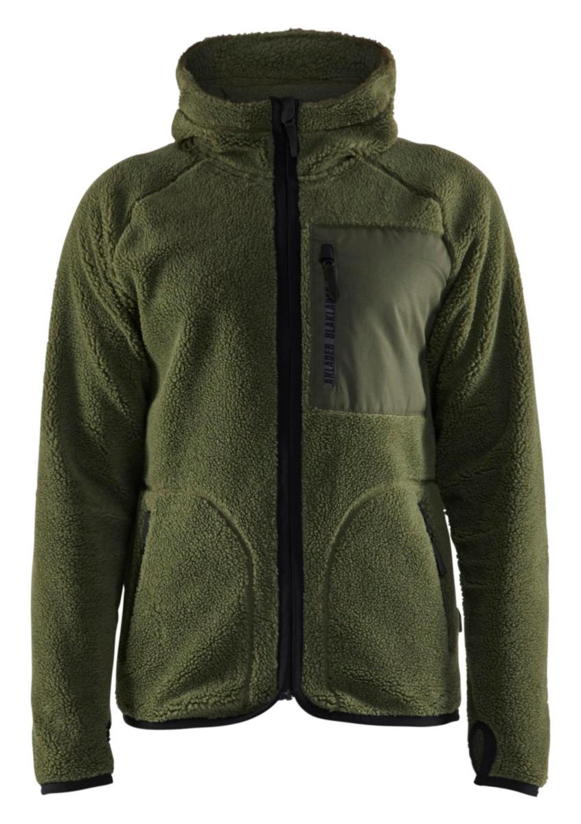 Fleecejakke Blåkläder 4725 - Fleecejakke Blåkläder 4725 høstgrønn str XS