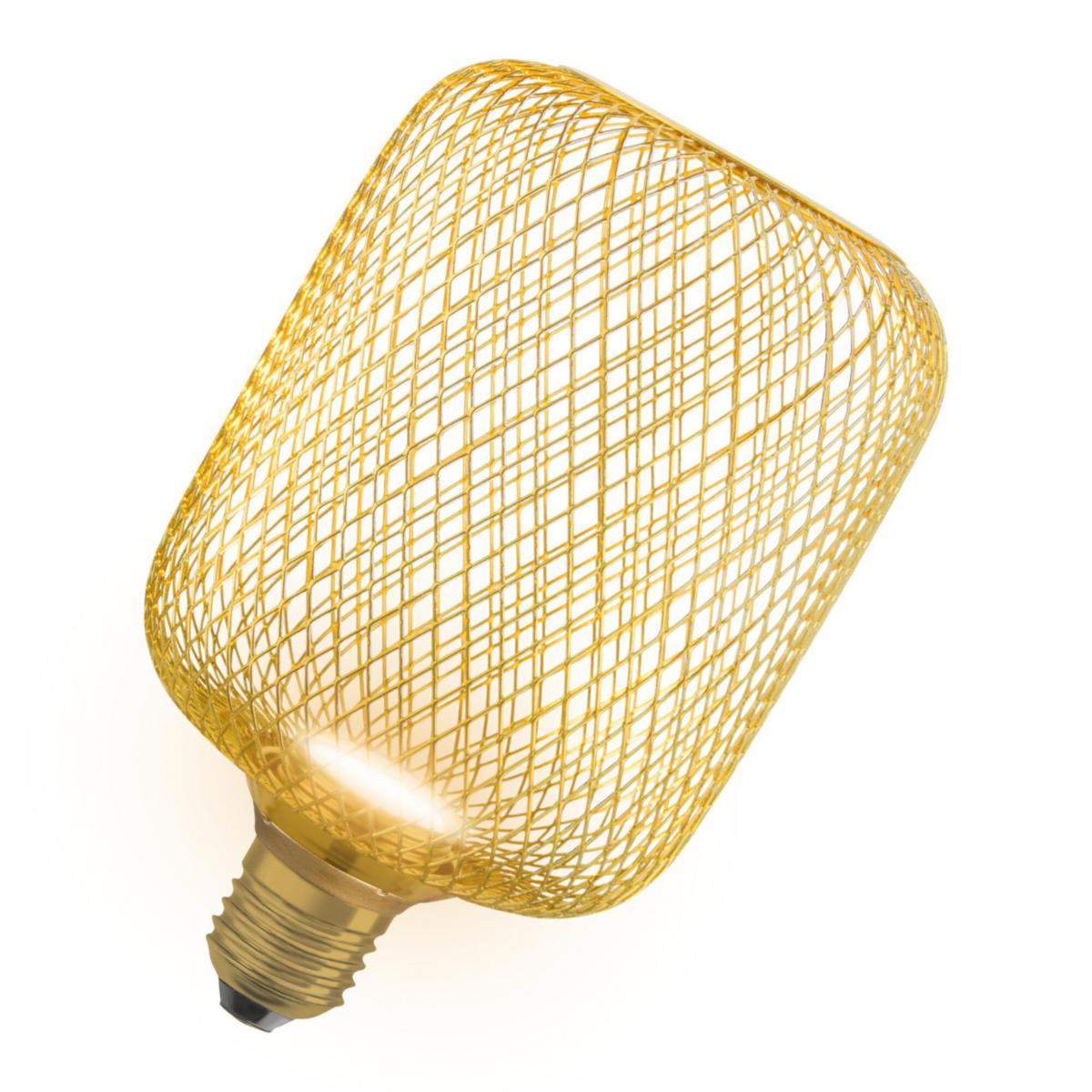 LED lyskilde Ledvance Decor LED Lamp with Metal Housing - LED CAGE SQ FLATLAMP 100 300lm