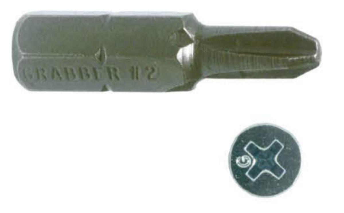 Bits Grabber 1/4" PH 2 - Bits 1/4" Grabber PH2 25mm