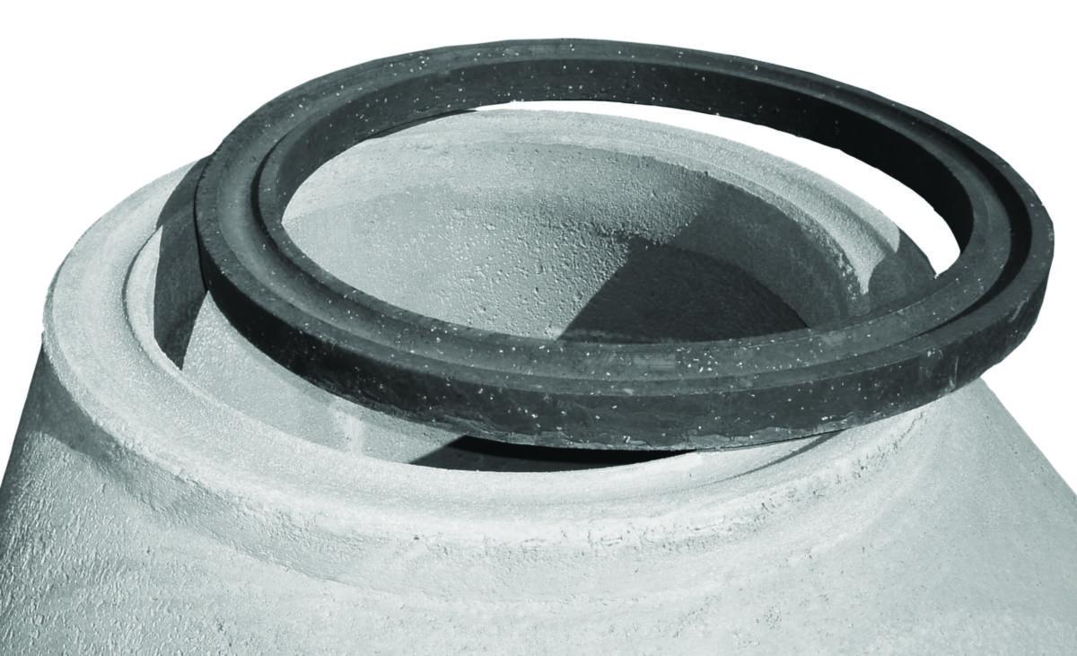 Dempe/justeringring f/ NS-Skjøt Ulefos - 650 x 50mm dempe/justeringring NS (Not og Fjær skjøt) Ulefos
