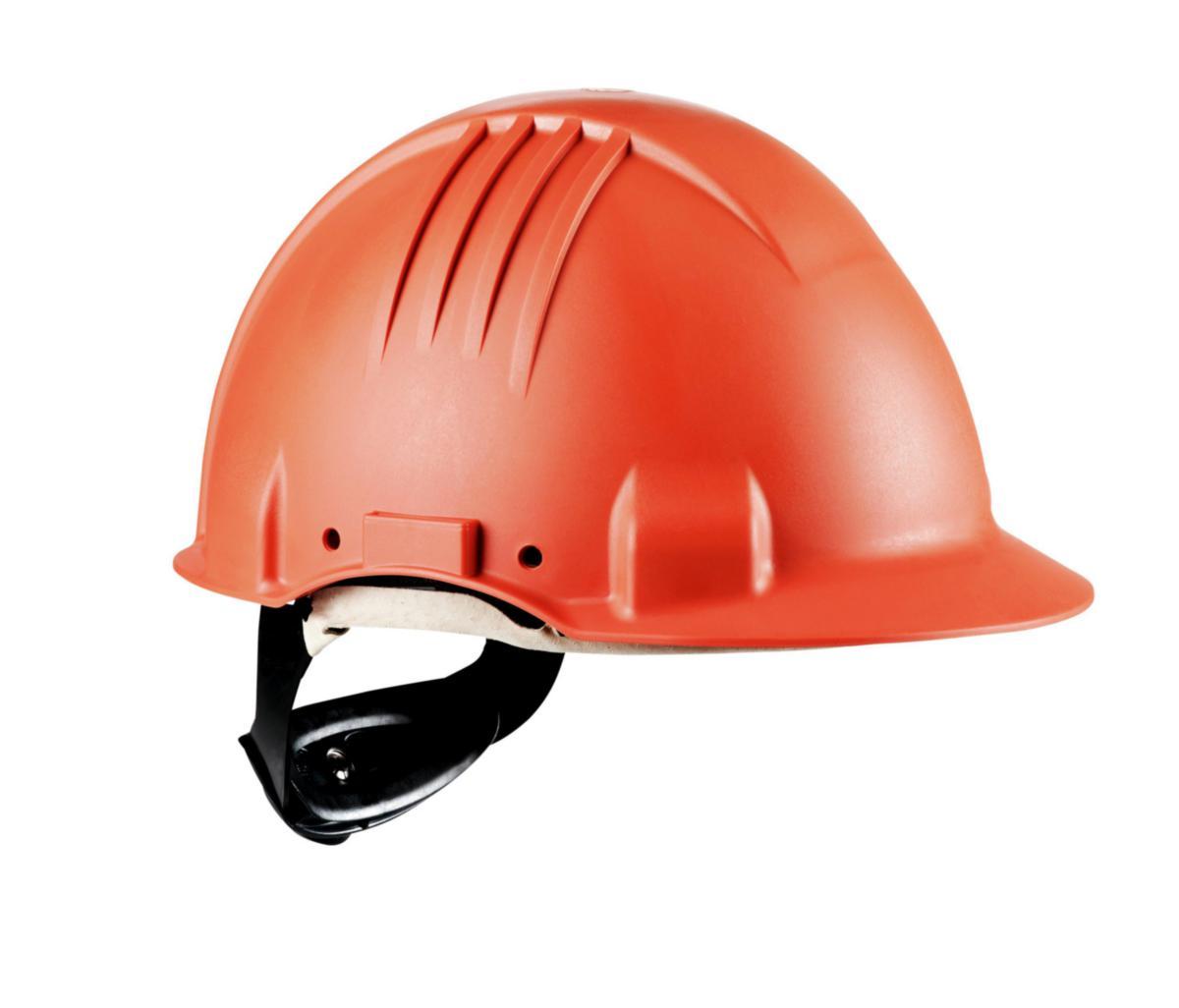 Vernehjelm 3M™ G3501 Varmebestandig hvit - Vernehjelm 3M G3501 rattjustering oransje