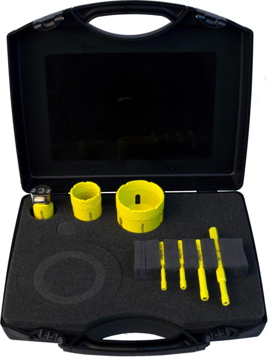 Diamantborsett Pro-Fit - Diamantborsett 6 bor Pro-Fit 5. 6. 8. 25. 35. 55mm