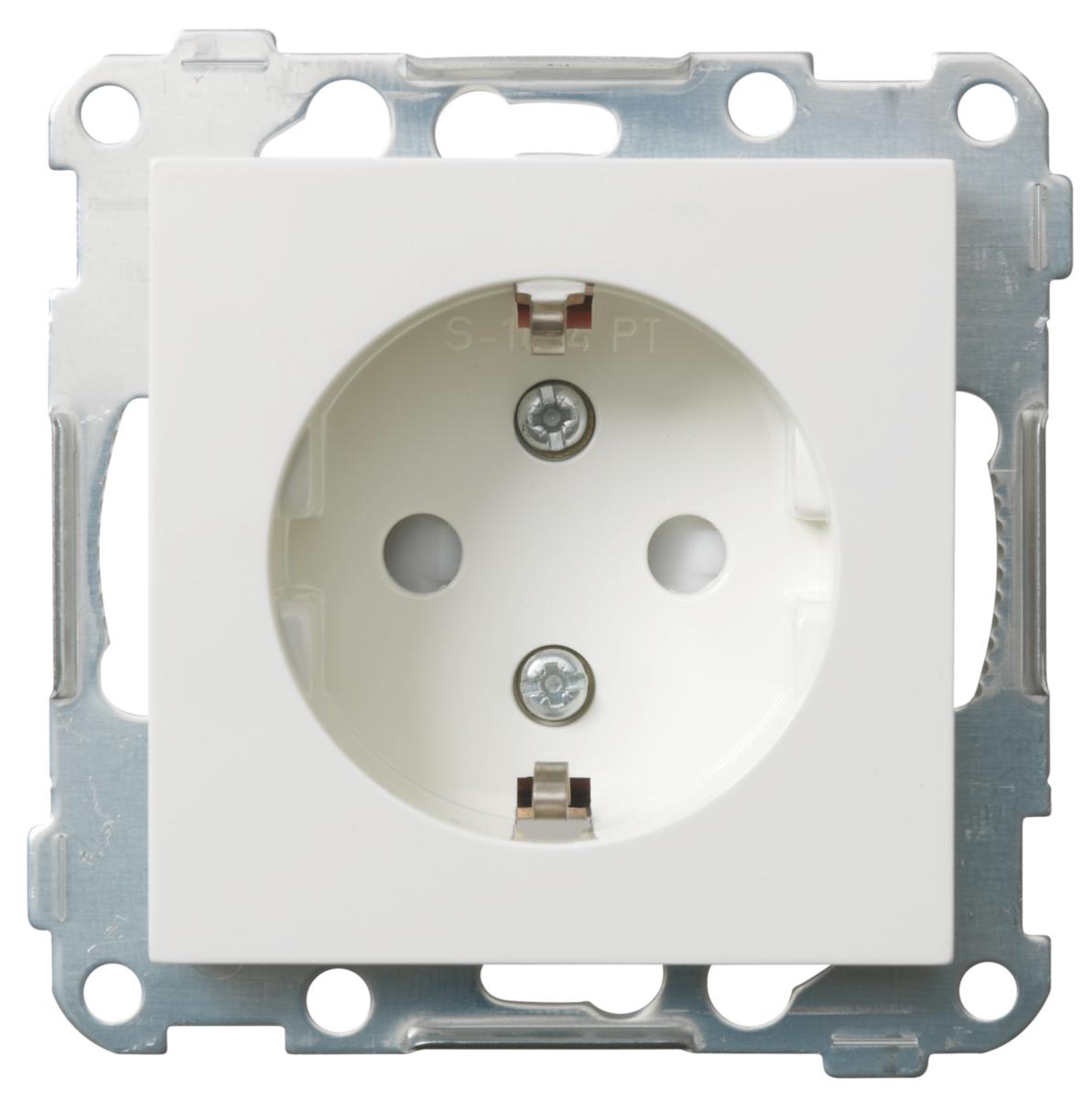 Stikkontakt Elko S1014 - Stikk S1014PT m/ji P.HV. 