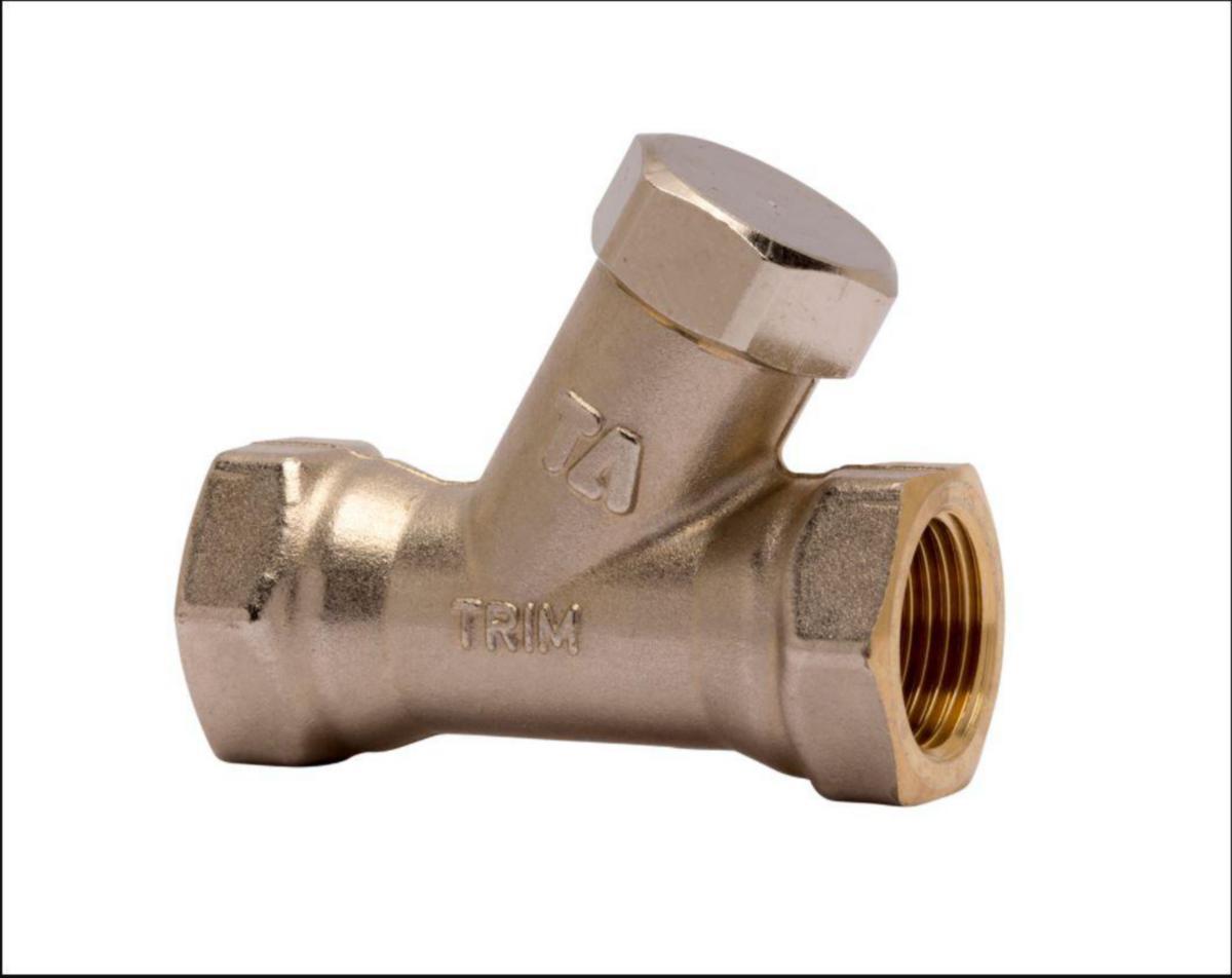 Radiatorventil rett innvendig gjenget Trim A - 3/8" TA radiatorventil rett. 2-innv.gjenger