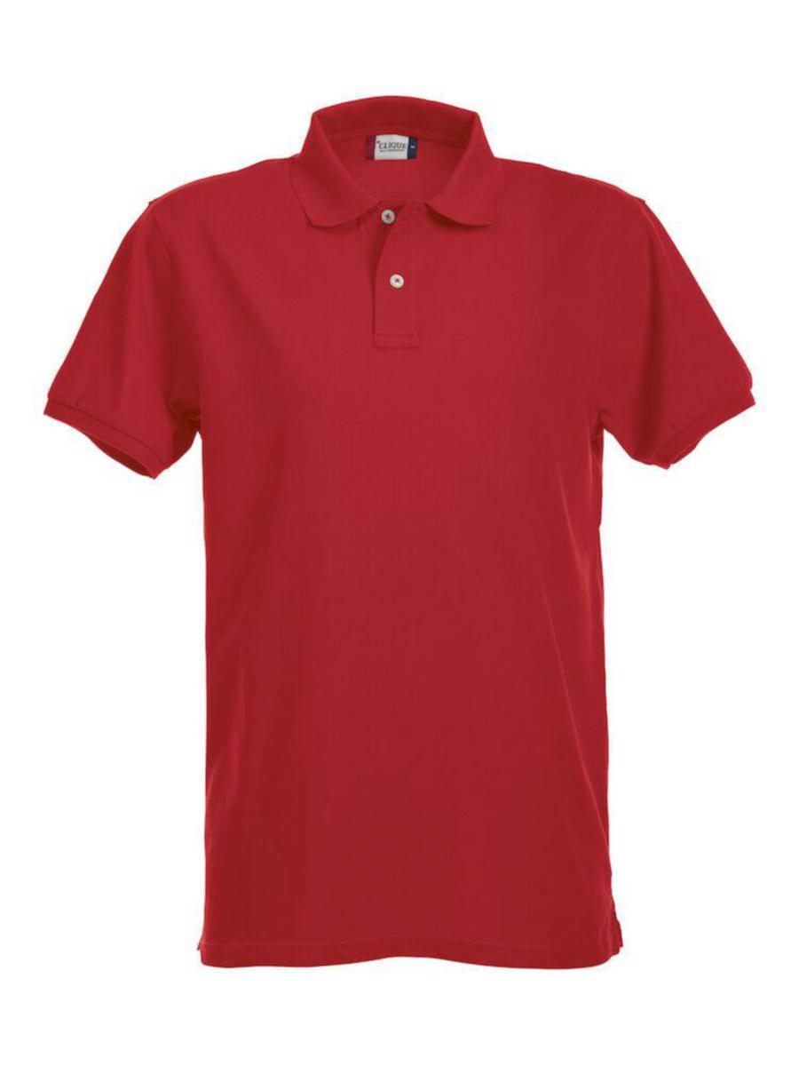 Piqueskjorte Clique™ Stretch Premium Polo 028240 - Piqueskjorte Clique Premium Rød str 3XL