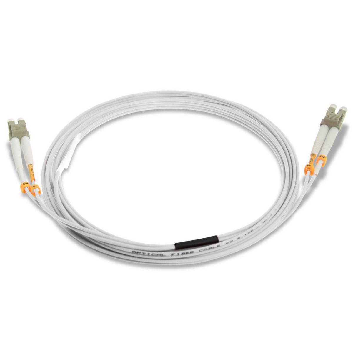 Fibersnor Eurolan OM1 LC-LC grå - Fibersnor OM1 62,5/125 LC–LC G