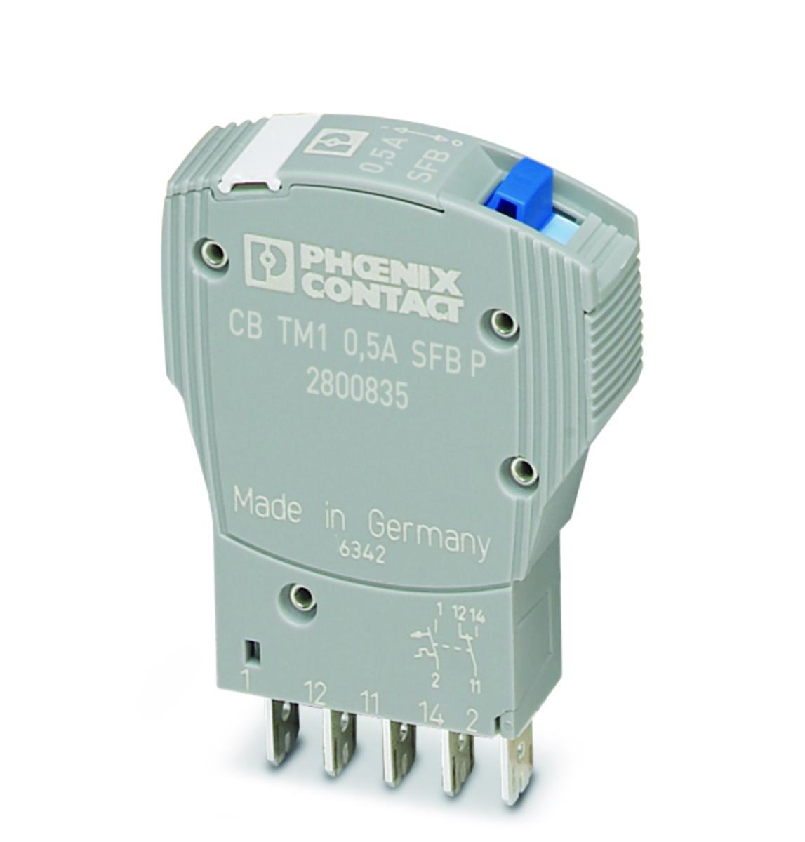 Sikring termomagnetisk CB Phoenix 1 polet - Sikring Termom. CB TM1 2A M1 P vernbryter 1polet