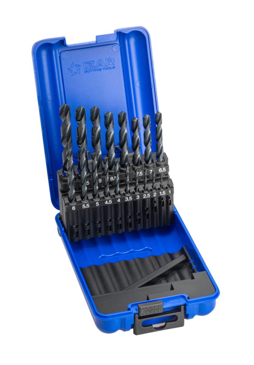 Borkassett 1466 HSS 1010 1-10 mm Izar - Borkassett 1466 HSS Izar 1-10mmx0.5mm 1010 19pk