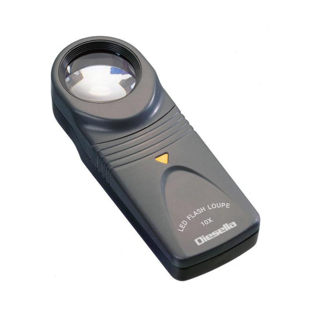 Håndlupe Diesella - HÅNDLUPE 10X Ø26MM LINSE LED LYS
