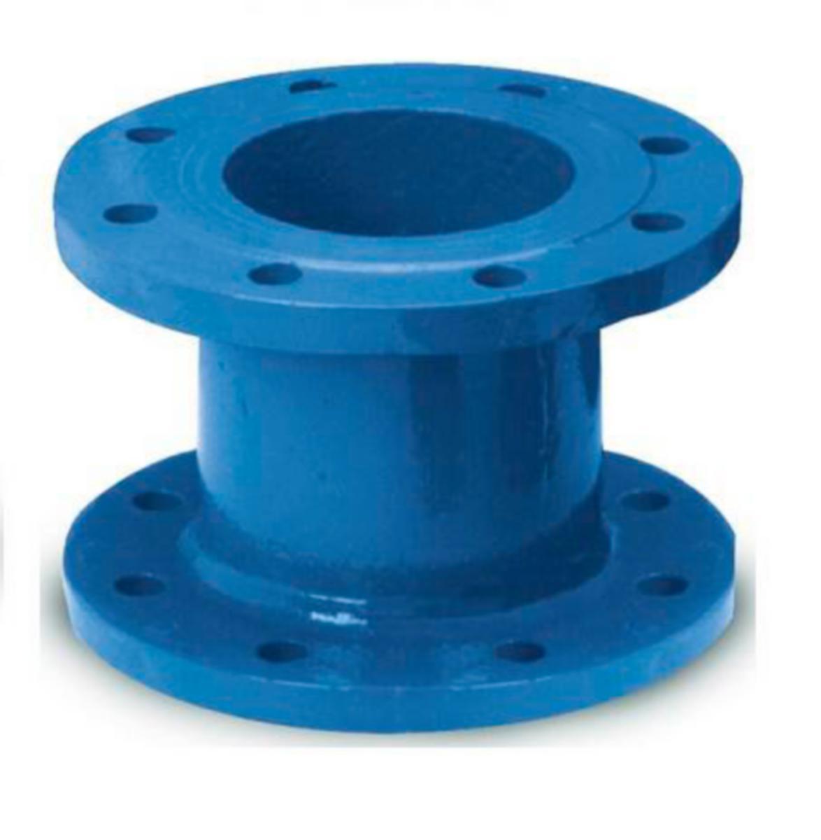 Flenserør Duktilt AVK - DN 500 flenserør L=400mm Blå epoxy PN10