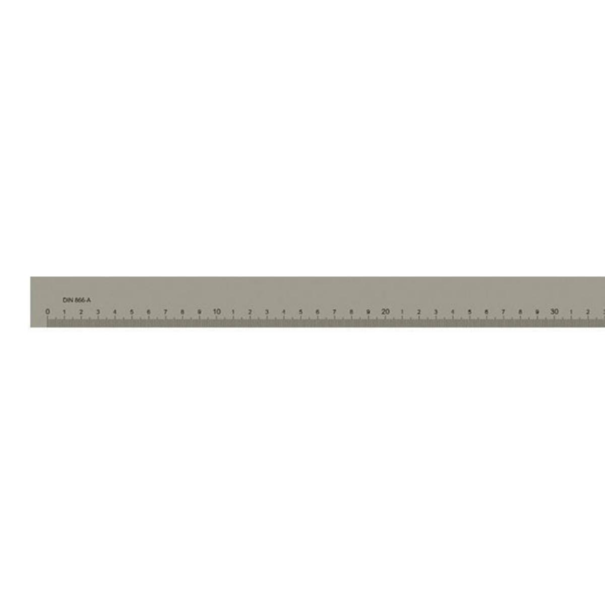 Stållinjal Din 866 Diesella - STÅLLINJAL 1000X40X8MM DIN 866 IN 866