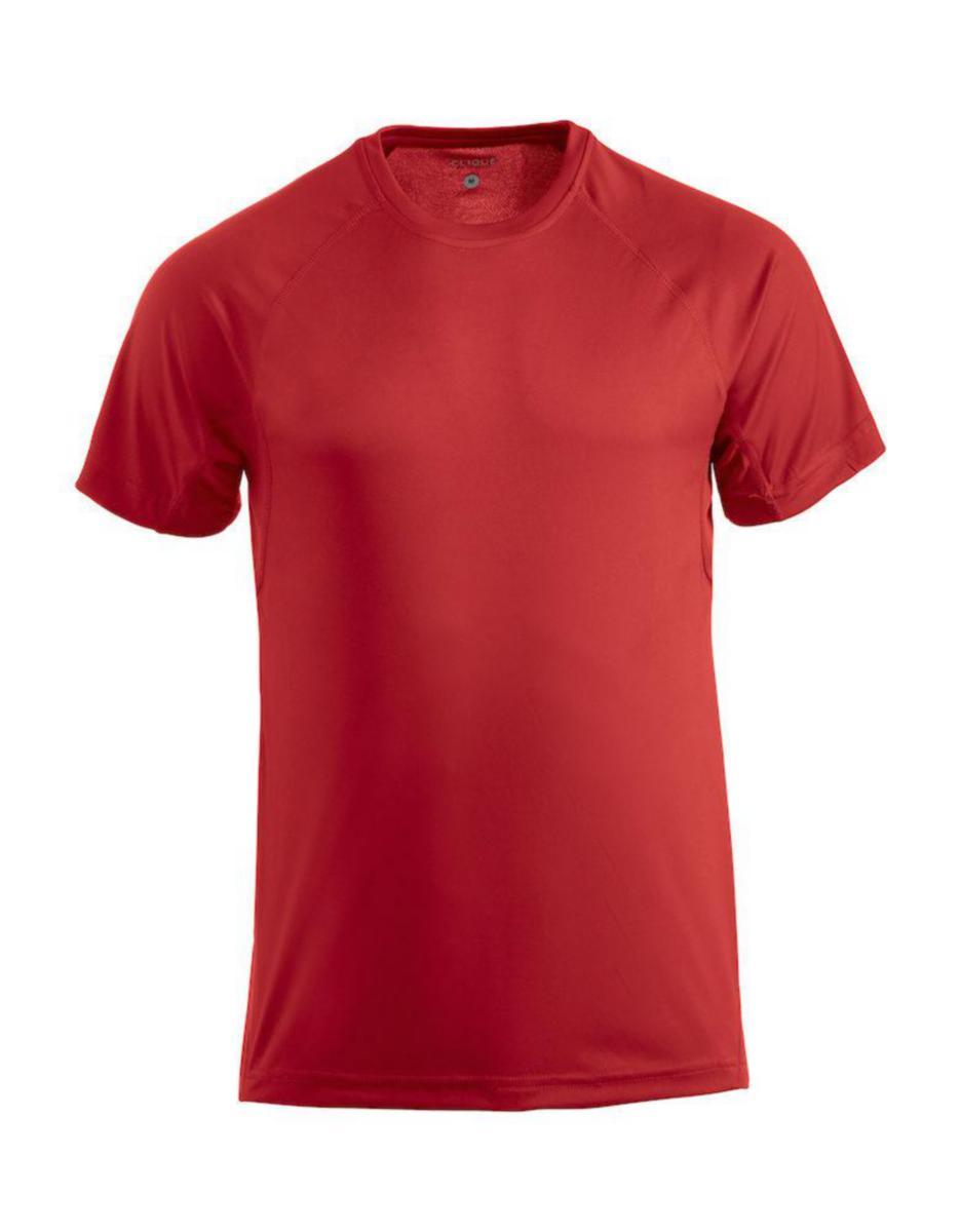 T-skjorte Clique™ Premium Active-T - T-skjorte Clique Premium Active-T rød str S
