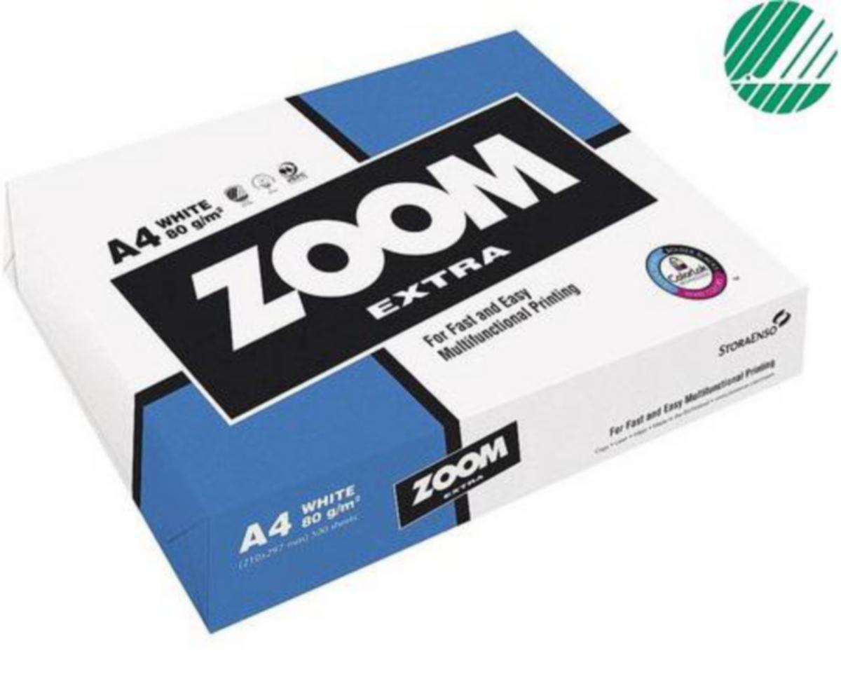 Kopipapir Zoom Extra A4 80g - Kopipapir Zoom Extra A4 80g 500 stk