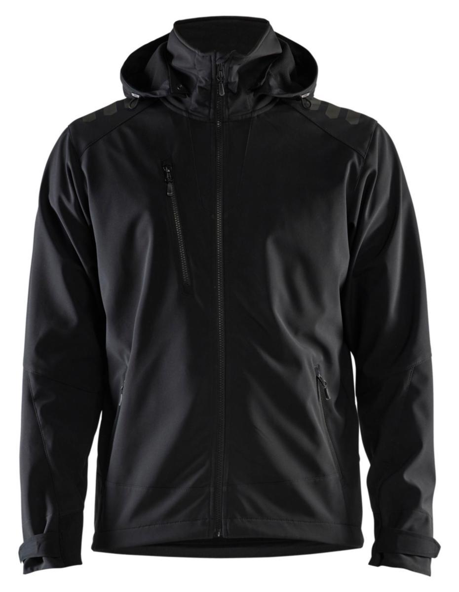 Softshell hettejakke Blåkläder 4749 - Softshell hettejakke Blåkläder 4749 svart str L