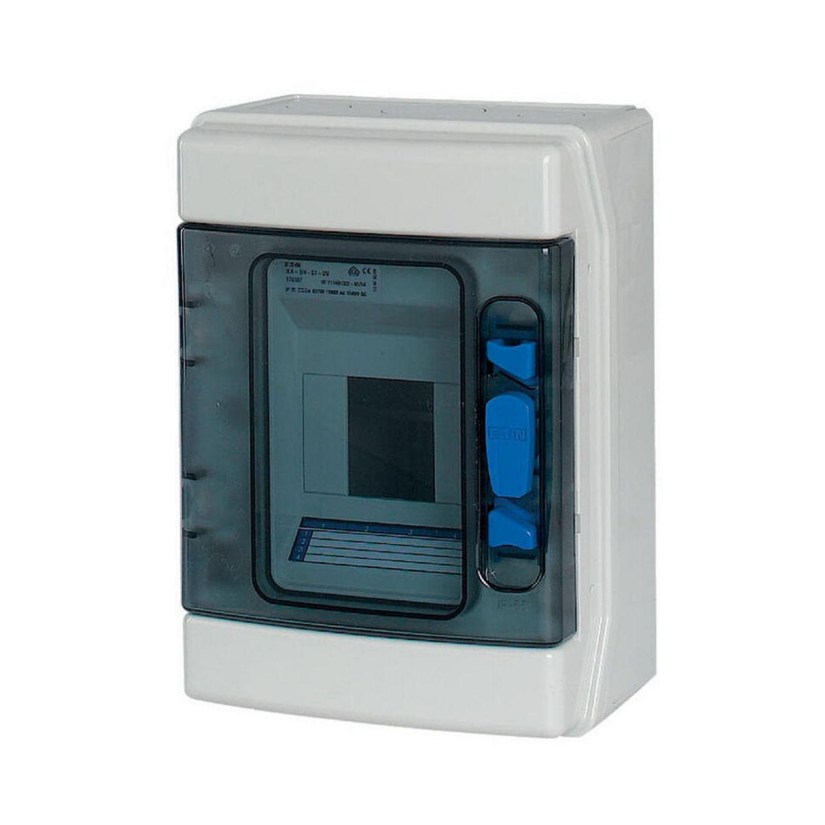 IKA Kapsling Eaton 1-Rad - IKA-1/4-ST-UV Kapsling IP65 UV 1-Rad 4 Mod.