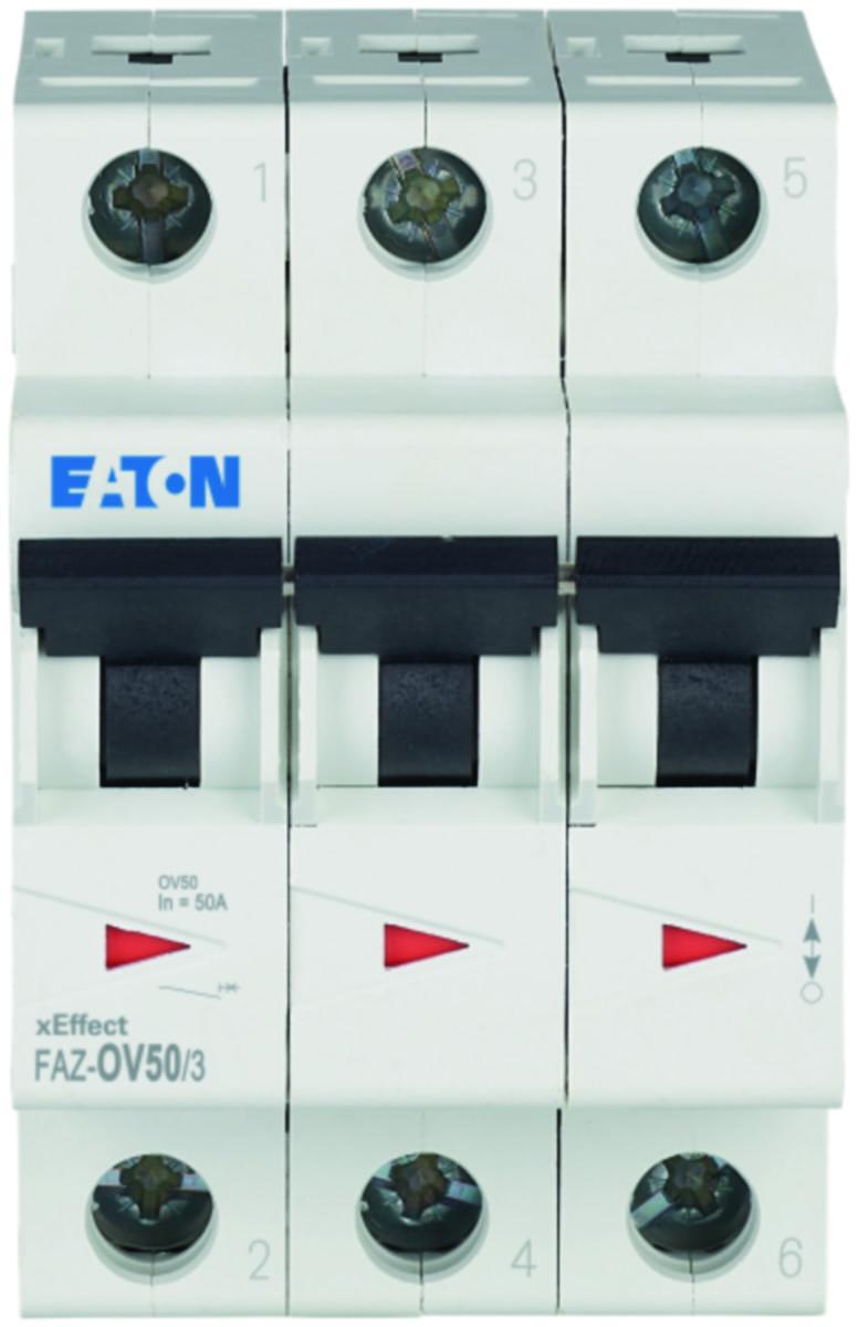 Overbelastningsvern Eaton FAZ - Overbelastningsvern 50A 3p OV FAZ-OV50/3