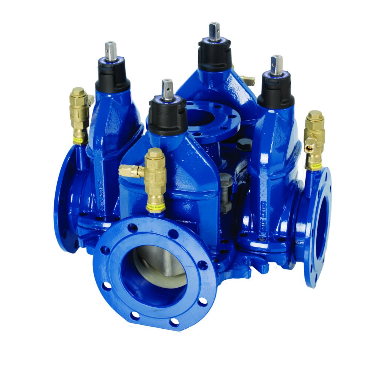 Combi kryss Aquosus AQ-750-111 m/ventilavst. Høyre - DN200 ventil-X Aquosus 750-111 Høyre m/ventilavstikker PN16