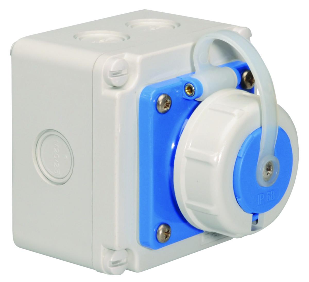 Stikkontakt Hauge schuko IP67 - Stikkontakt schuko IP67