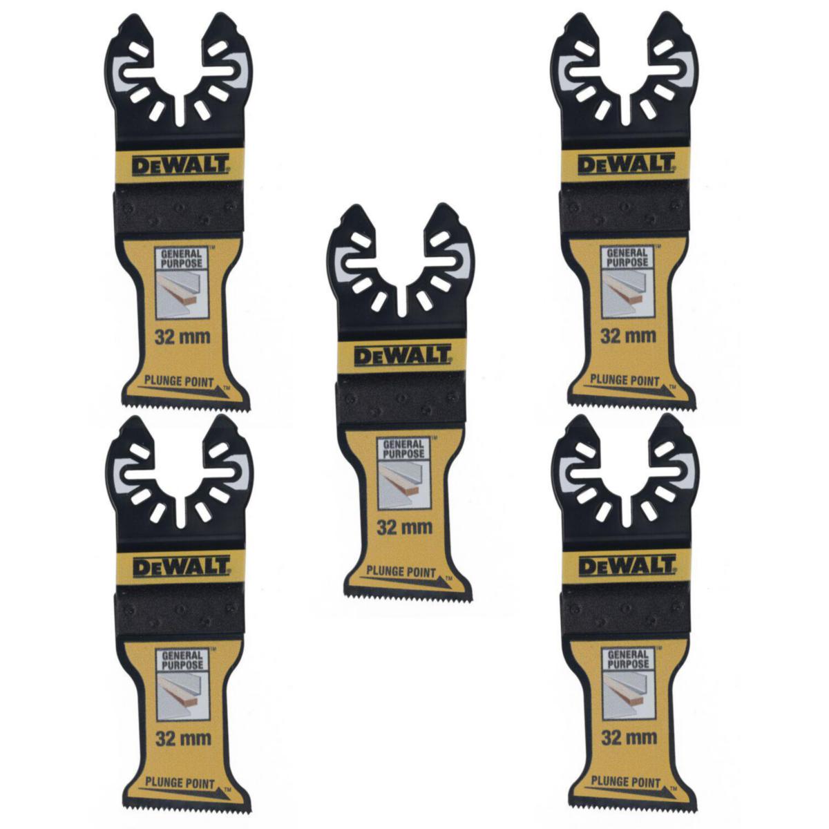 Dykksagblad DeWalt multi - Dykksagblad multi DT20776-QZ DeWalt 32mm 5pk