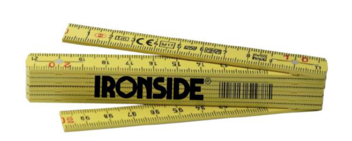 Meterstokk Ironside Glassfiber - Meterstokk Glassfiber Ironside 1m Gul 102965