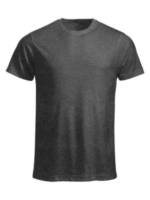 T-skjorte Clique New Classic-T Antrasittmelert str 3XL