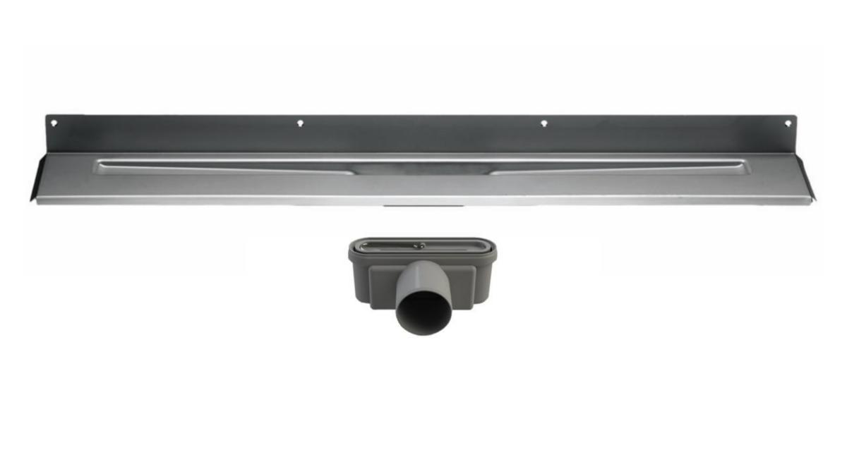 Grunnpak sideutløp 75mm, Unidrain - 900 Grunnpak 900/75mm side 900 mm armatur med 75mm sideutløp