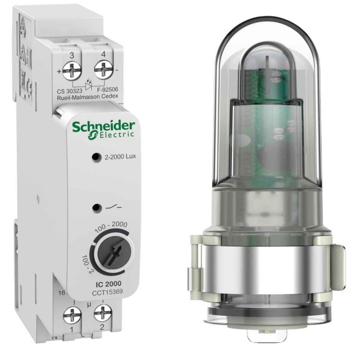Skumringsrelè Schneider - IC2000 skumringsrele. ute