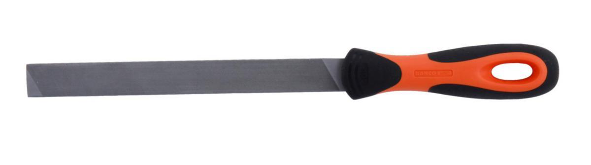 Skjerpefil Bahco 138 flat med skaft - Skjerpefil 4-138 Ergo flat Bahco 150X16mm grov