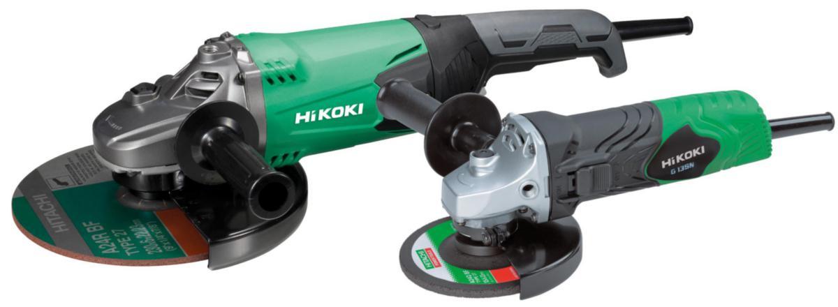 Vinkelsliperpakke HiKOKI G23SW2 / G13SN(S) - Vinkelsliperpakke KG23SB HiKOKI 2200W/840W G23SW2/G13SN