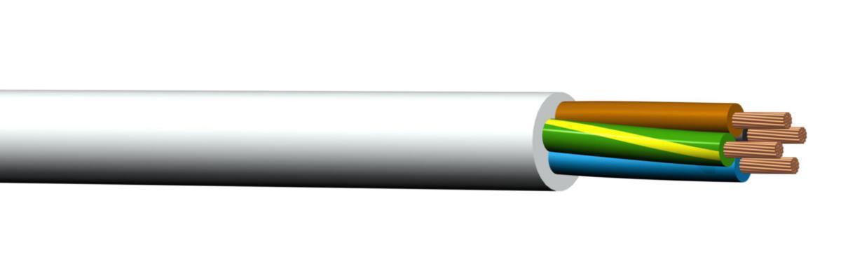 PMH/H05VV-F Nexans bevegelig plastisolert kabel - PMH 500V 3G1.5 50m