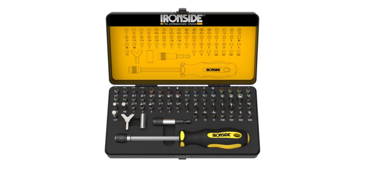 Bitssett Spesial, 60 deler Ironside - Bitssett Spesial Ironside 60 deler 244101