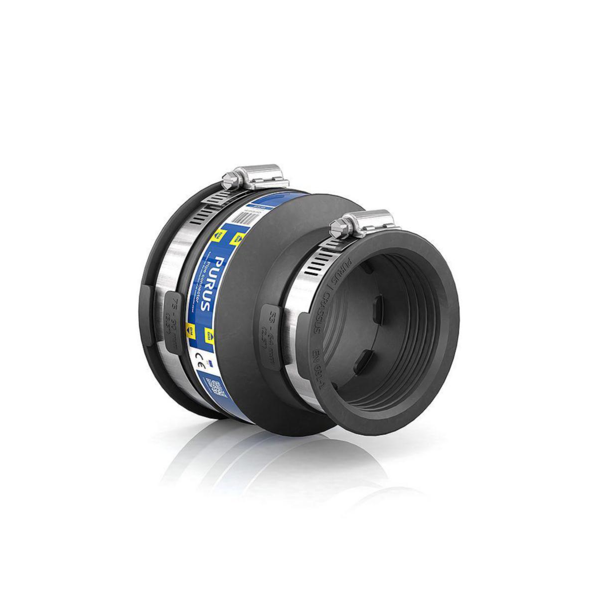 Gummikobling flexi, Purus - Gummikobling Flexi 75-89/53-63 Gummikobling Flexi 75-89/53-63